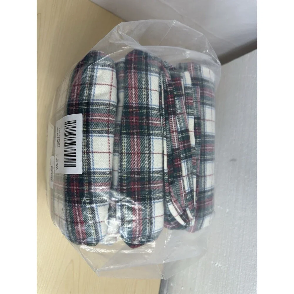 LL Bean Flannel Sheet Set King Vtg Pattern Heritage Chamois Bedding Cotton New
